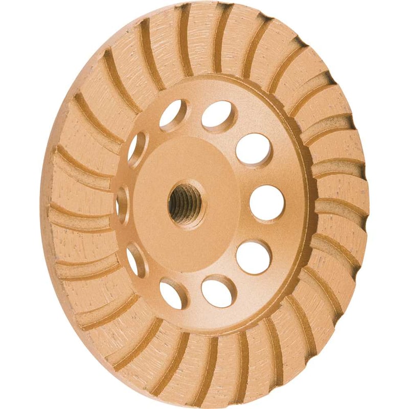 Rebolo diamantado, 115 mm, turbo