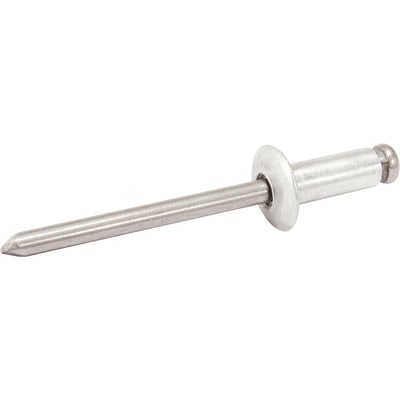 Rebite de repuxo 4,0 mm x 10,0 mm, caixa com 1.000 peças