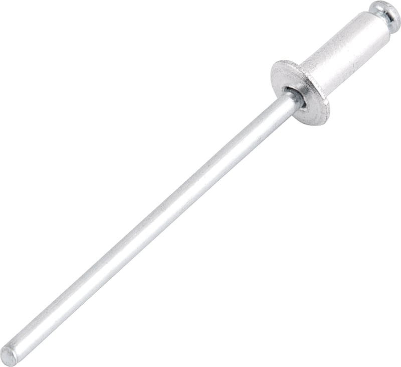 Rebite de repuxo 3,2 mm x 8,0 mm, pacote com 100 peças