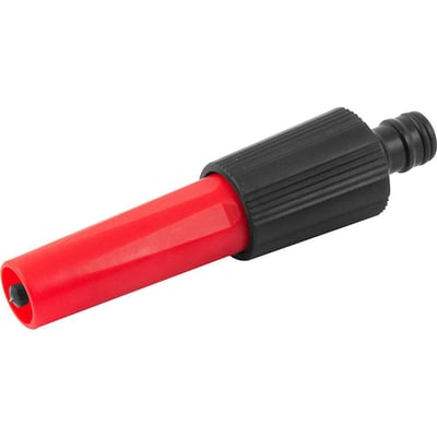 Esguicho plástico para jardim, com jato regulável, engate 1/2"