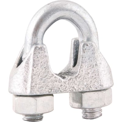 Clips para cabo de aço 1/8" - 3,18 mm, granel
