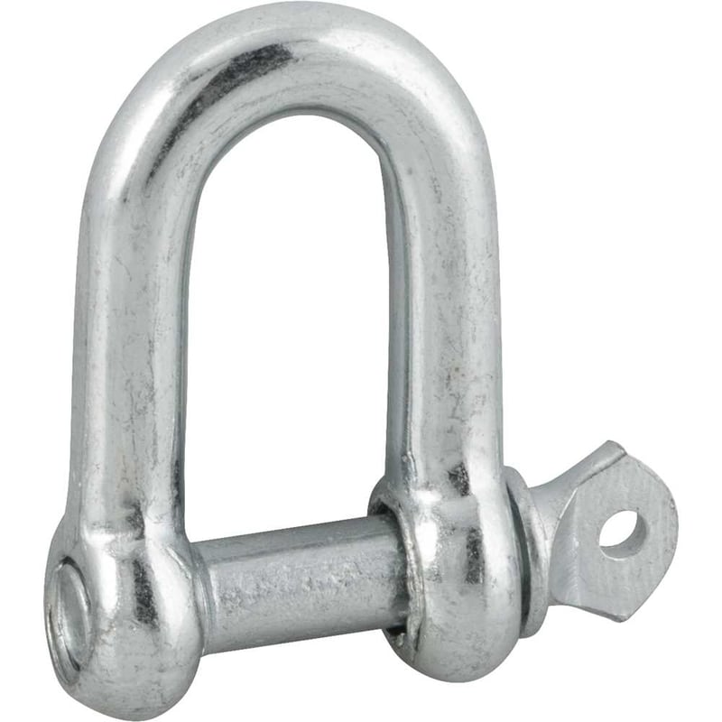 Manilha reta para cabo de aço, 3/8"