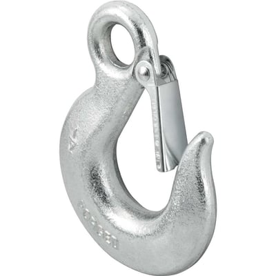 Gancho de aço com olhal, 3,0 tonelada, 1/2", com trava