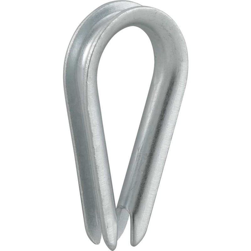 Anilha/sapatilho para cabo de aço, 4,76 mm - 3/16"