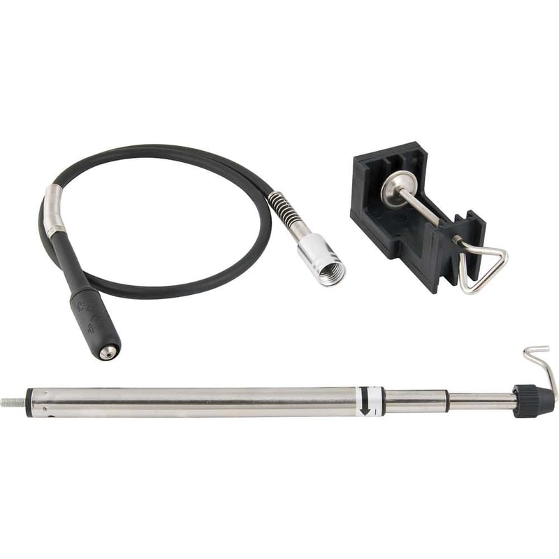 Extensão flexível com suporte
