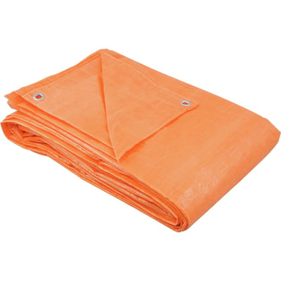 Lona de polietileno laranja 3 m x 2 m