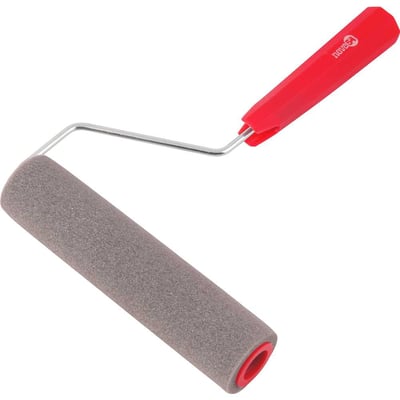 Rolo de espuma para pintura, 15 cm, com suporte